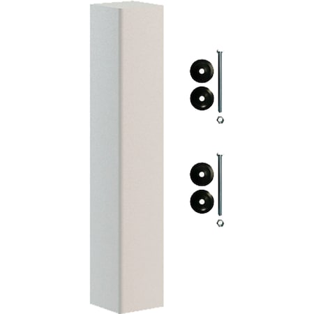 Global Industrial Interion Modular Partition 3-Way 90, Connector Kit For 16H Stacking Panel 695884